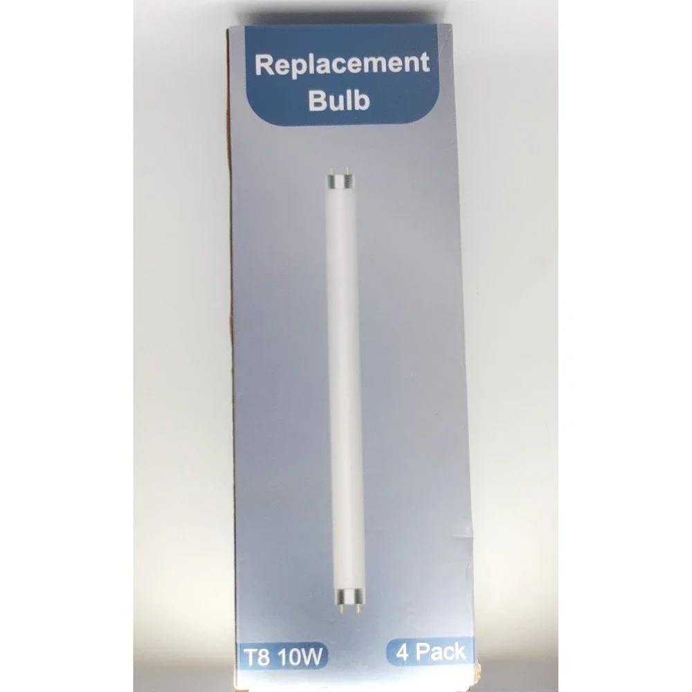 4‎ Pack Of T8-10W Replacement Bulbs